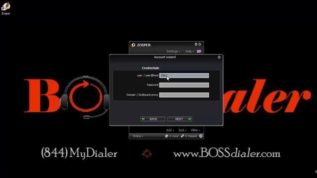 Howto Register & Configure the Zoiper Softphone for use with the ViciDial Predictive Dialer смотреть онлайн