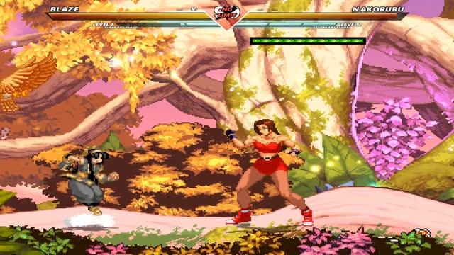 Blaze Fielding vs Nakoruru | Mugen Fighting Games