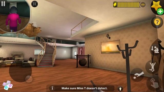 Scary Teacher 3D - New Levels Update New Chapter Miss T Granny Android Gameplay смотреть онлайн