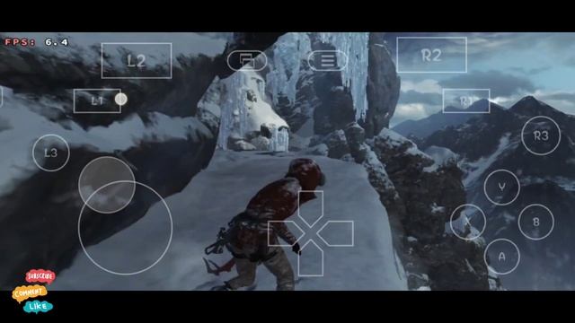 How To Play Rise of the Tomb Raider On Android Winlator Emulator Gameplay смотреть онлайн