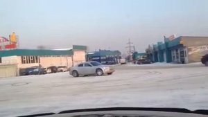 Дрифт на Крайслер 300с в Иркутске.