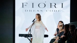 Московская неделя моды 6 октября 2024 года.Фрагмент показа бренда FIORI Dress Code & ETNOfresh