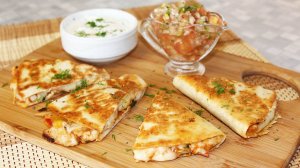 Кесадилья с курицей. Лучший мой вариант этого блюда.