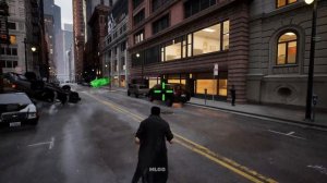 Just Having Fun as Neo in Matrix Awakens Game on Unreal Engine 5