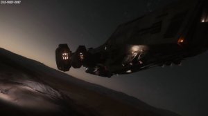 Star Citizen 3.5 | Aegis Reclaimer Atmospheric Flight test, Slooooow!