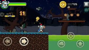 Zona do espanto Dan the man android ios game play fase 1  fright zone dan the man