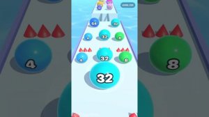 Soft Ball Run Merge 2048 ! All Levels Gameplay (227-236) android, ios