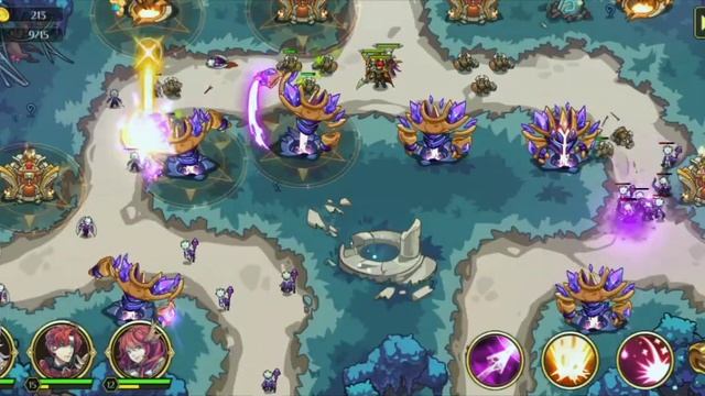 Kingdom War TD: Level 22 NIGHTMARE / GAMEPLAY / GUIDE / WALKTHROUGH / Legends Defense смотреть онлайн