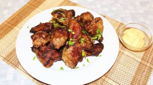 Крылышки куриные в кляре темпура