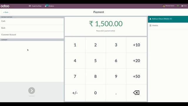 How to manage payments in @Odoo  POS Wallet offline mode? Apps #odoo #pos #odoo16 #offline #wallet смотреть онлайн