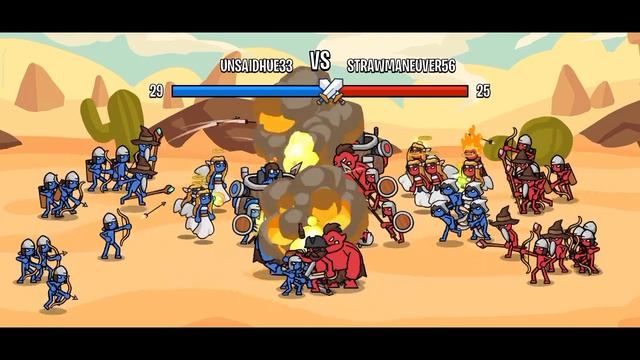 (Online#30) Stick Wars 2 : Battle of Legions - Android Gameplay