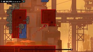Super Meat Boy Forever level 3-4