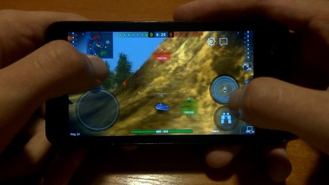 FPS test - WoT Blitz (ver. 3.4.2) на Gsmart Maya m1 v2(mtk6589) смотреть онлайн