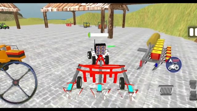 4x4 Tractor Driving _ farming simulator game/android mobile game play смотреть онлайн