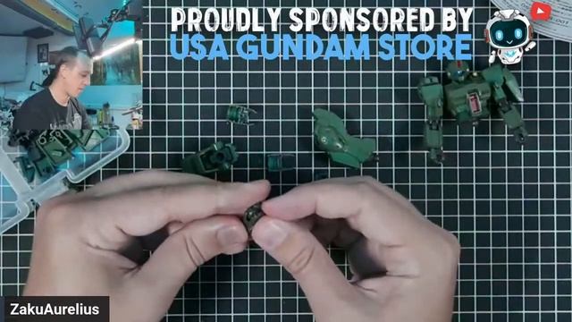 P-Bandai HG GM Spartan LIVE BUILD! смотреть онлайн