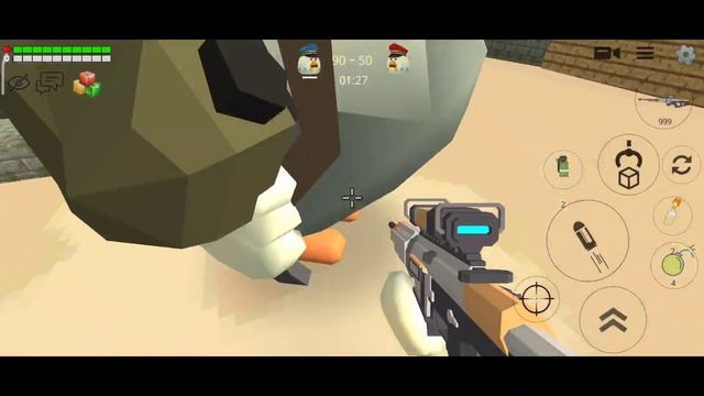 Playing Town Game In Chicken Gun Mod || Level 486 || Best Online Games смотреть онлайн