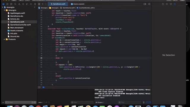 Create Among Us using SpriteKit and SocketIO смотреть онлайн