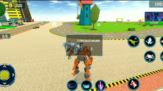Wild Dinosaur Transformer Robot Game | Android ios Gameplay смотреть онлайн