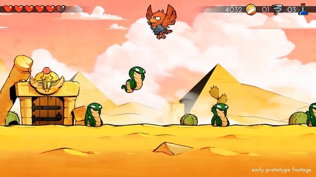 WonderBoy - The Dragon's Trap смотреть онлайн