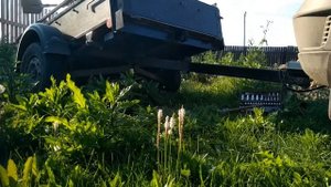 Мини обзор самосвального прицепа