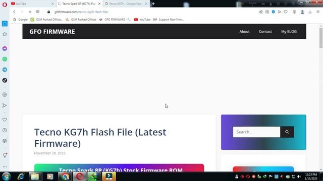 Tecno KG7h Flash File (Latest Firmware) смотреть онлайн