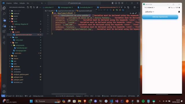 📱 Apartaments App with Flutter Pt1 #flutter  #androiddevelopers