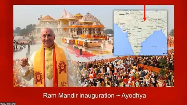 Строящийся Ведаленд и торжественное открытие РАМмандира в Айодхе, Индия 2024