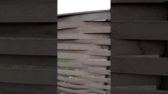 забор из ДПК. спустя 5 лет. смотреть онлайн