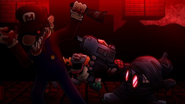 FNF Mashup: Mario.exe vs Hank ft. Tricky | It's A Me x Accelerant смотреть онлайн