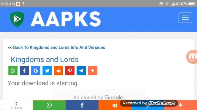 How to download kingdoms and Lords mod version offline APK смотреть онлайн