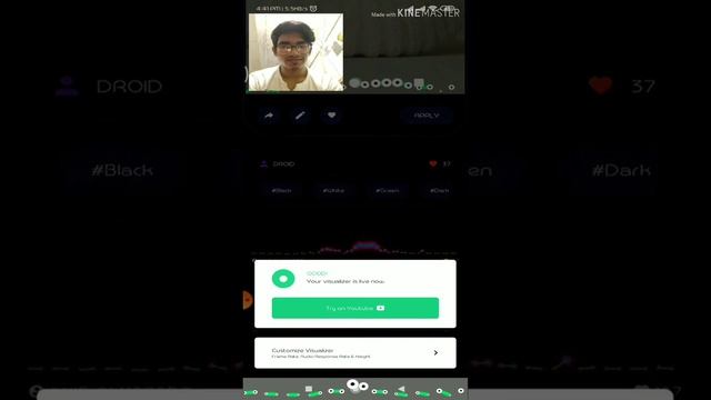 Best Audio Visualizer Apps For Android | How to use visualizer for music player | Mobile visualize смотреть онлайн