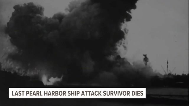 Last remaining survivor of the Pearl Harbor attack passes away at 102 смотреть онлайн