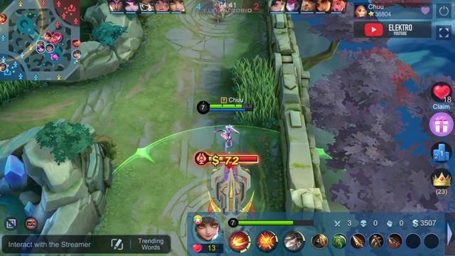 Wanwan Perfect MANIAC! with 94.6% Current WinRate | Top 3 Global Wanwan Gameplay By Chuu | MLBB