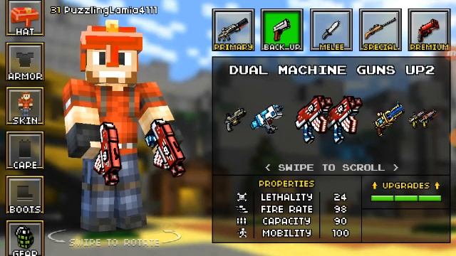 [ANDROID ONLY] NEW PIXEL GUN 3D HACK!!!!! UNLIMITED COINS, GEMS, AND ALL THE GUNS! *UNPATCHABLE* смотреть онлайн