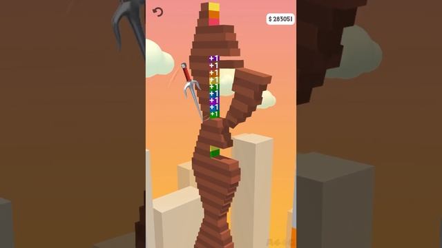 Slice it all🔪🔪🍊🍊 🎃Gameplay : All Levels Android, iOS Mobile Satisfying Sound Game NEW Level смотреть онлайн