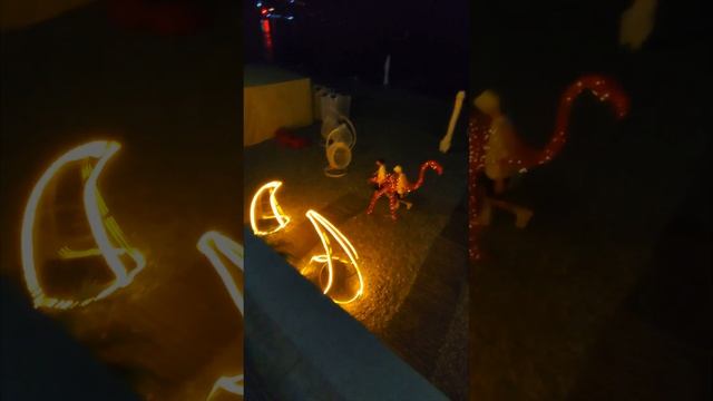 Ялта ночной Приморский пляж, кафе и рестораны променада Крым отдых на море
