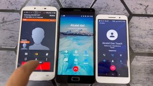Incoming call Alcatel One Touch 7047D & Alcatel 5033D_Ru & Lenovo android 8.1