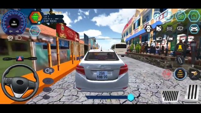 Car Simulator Vietnam - Toyota Vios! - Car Game Android Gameplay смотреть онлайн