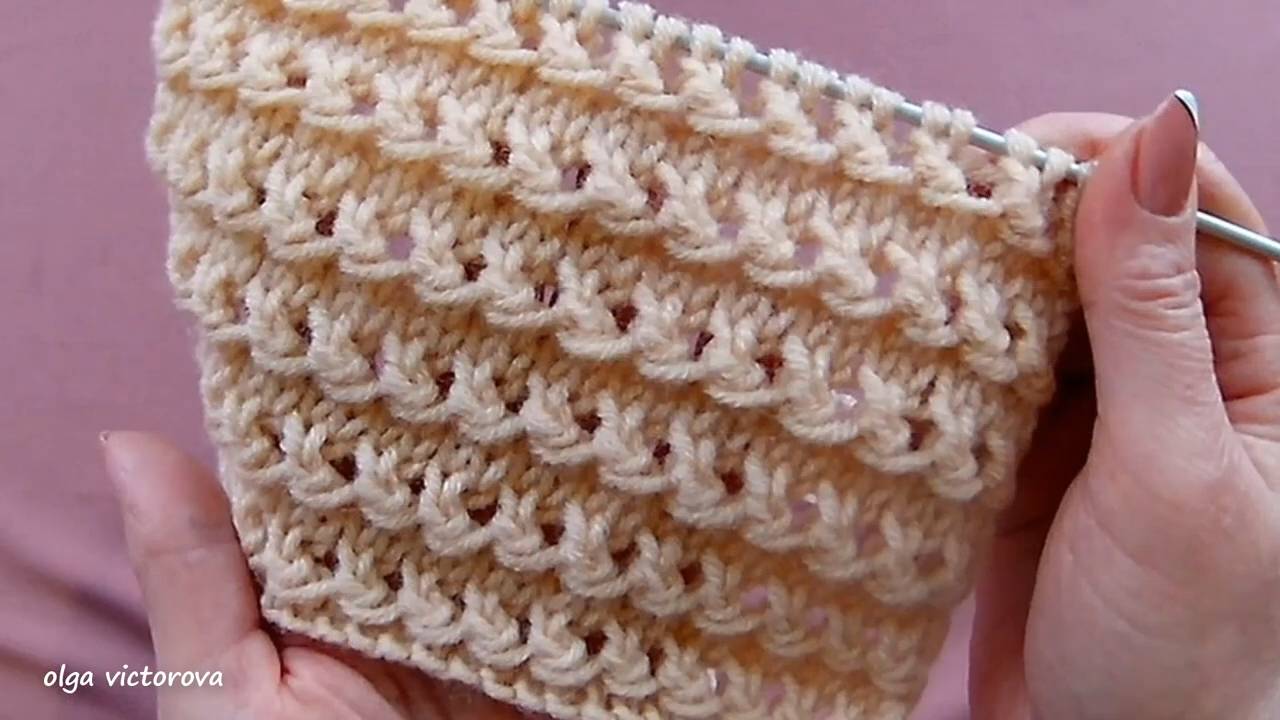 386 ОРИГИНАЛЬНЫЕ ГОРИЗОНТАЛЬНЫЕ ДОРОЖКИ СПИЦАМИ Вязание спицами Узоры
