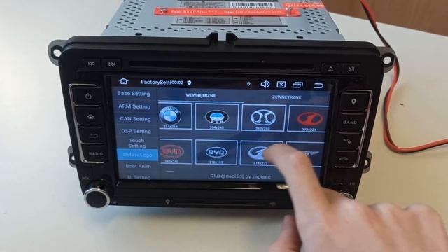 Jak zmienić LOGO w radiu z serii 81 смотреть онлайн