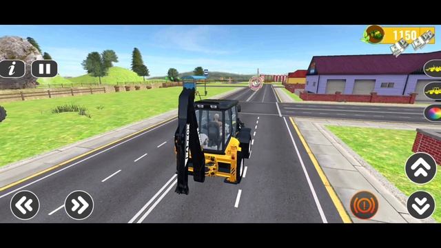 Real Construction Simulator 3D - JCB Excavator Driving Game - Android Gameplay смотреть онлайн