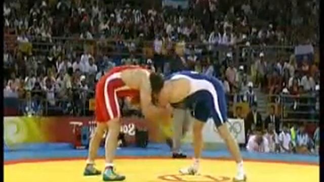 Taymazov,Artur (UZB) - Ahmedov,Bahtiyar (RUS) 120 kg.Final.2008 Olympiyskie igri.Pekin смотреть онлайн