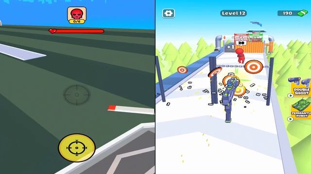 BULLET ARMY RUN vs WEAPON MASTER - New Levels Gameplay - BEST android GAMES смотреть онлайн