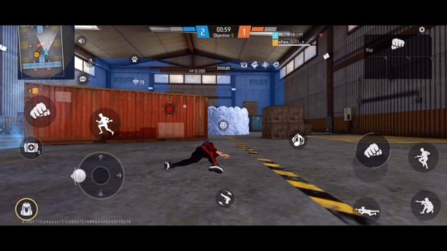 RIYA 5k play with black girl in lone wolf | Lone wolf gameplay | Free Fire video | Free Fire смотреть онлайн