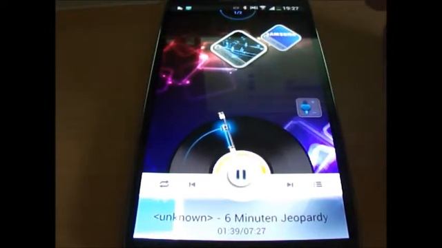 S4 mit NEXT LAUNCHER 3D смотреть онлайн