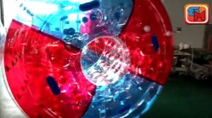 Водный роллер из ПВХ "Красно-синий" размер 2,4х2,2х2,2 м от "БатутМастер"