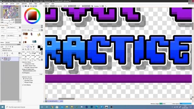 🔥 COMO HACER UN TEXTURE PACK PARA GEOMETRY DASH 🔥 смотреть онлайн