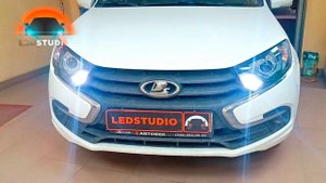 Lada Granta ремонт и модернизация фар