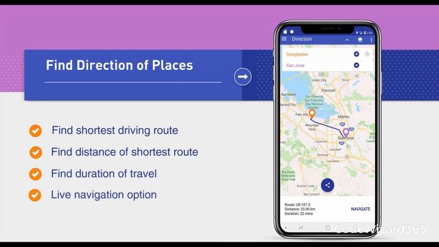 GPS Map : Navigation, Route Finder, Directions - App Promo Video смотреть онлайн