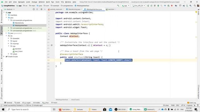Android User Interface - Layouts (Part 2) - WebView (Urdu) смотреть онлайн
